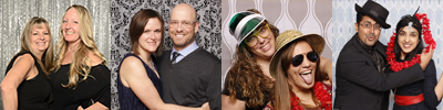 Basic Backdrop Options from Seattle Photo Booth PartyBoothNW