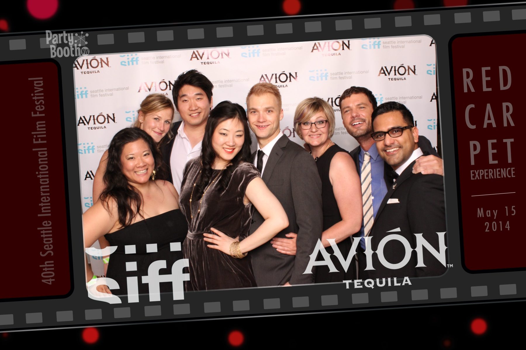 Walk down the Red Carpet with Avion Tequila for the Seattle International Film Festival Opening Night Gala - Tonight We PartyBooth! Seattle Photo Booth © 2014 PartyBoothNW.com