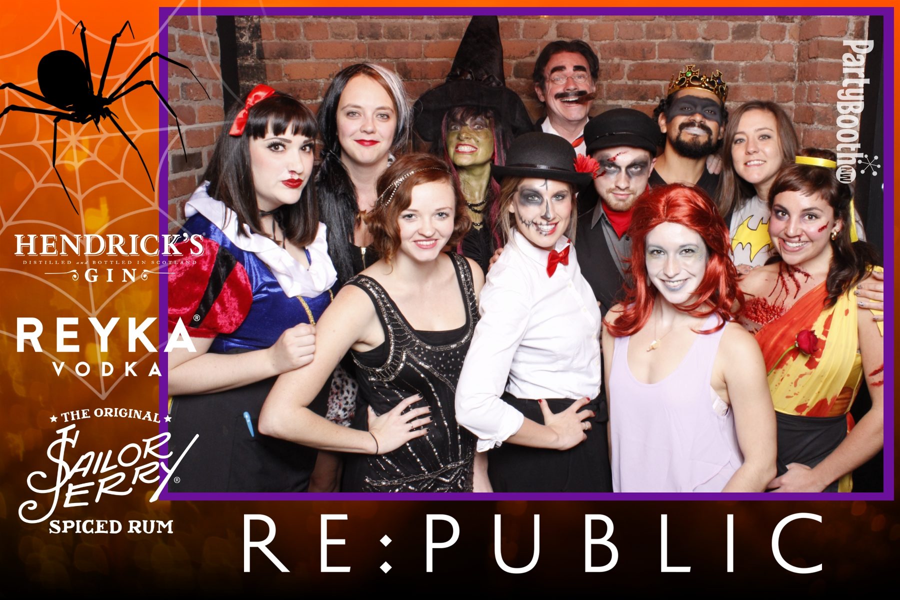 RE:PUBLIC was the place to be for Halloween 2015! With a DJ, costume contest and special Halloween cocktails from Hendrick's Gin, Reyka Vodka and Sailor Jerry, partiers in Seattle's South Lake Union neighborhood lived it up for a night they won't soon forget! Seattle Photo Booth © 2015 Ari Shapiro - PartyBoothNW.com